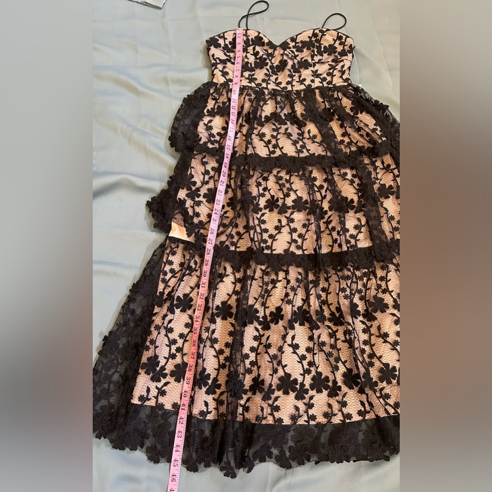 Floral Embroidered Tiered Dress Endless Rose size L NWT - Picture 11 of 14